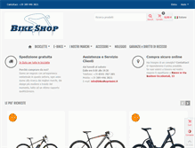 Tablet Screenshot of bikeshoprimini.com